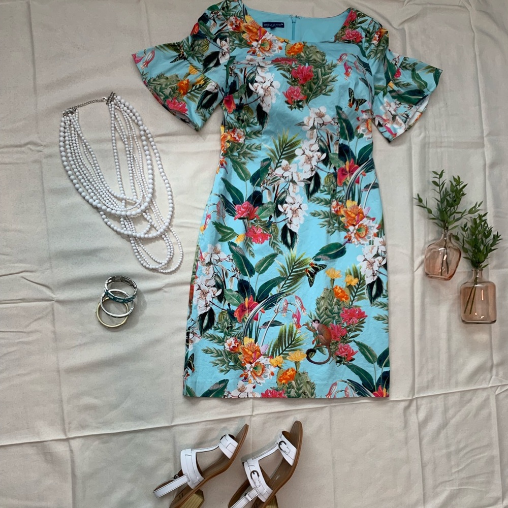 Talbots RSVP spring dress size 8